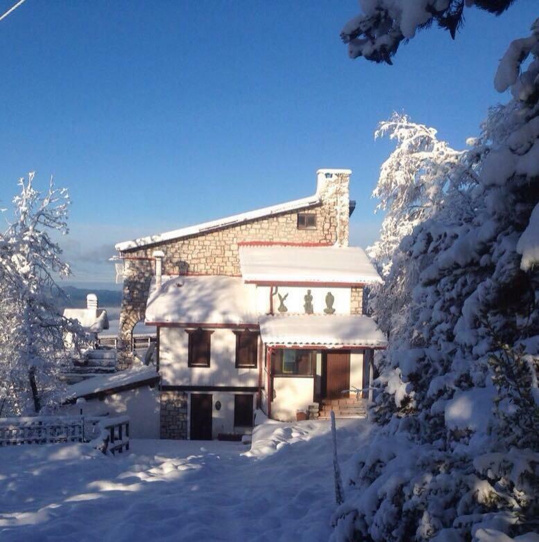 Bed and Breakfast Nido del Nibbio Subiaco Exterior foto